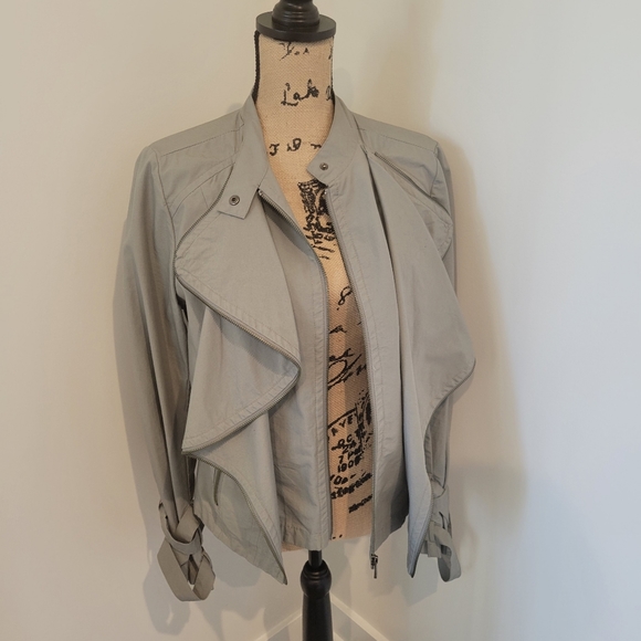 Bebe Ruffle Motorcycle Jacket - Picture 2 of 16